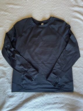 Lululemon It’s Rulu Run Long Sleeve Shirt - Black - Size 10